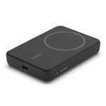 Belkin Qi2 MagSafe Powerbank med Kickstand 8000mAh - Svart