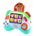 VTech Baby Console des Découvertes, Joystick Interactif pour bébés, Apprendre Les Animaux et l'alphabet en Italien et en Anglais, Jeu pour bébé avec Boutons réalistes, Batteries incluses, 9-36 Mois