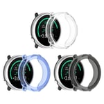 Tencloud Cases Compatible with Polar Ignite Case, TPU Protective Cases Cover Protector Shell Bumper for Ignite Smartwatch (3 Colours)