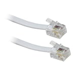 7.5M ADSL Internet Broadband RJ11 to RJ-11 Router Cable Lead - SENT TODAY