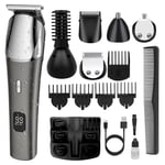 Beard Trimmer for Men Grooming Kit with Hair Clippers Electric Razor Home use