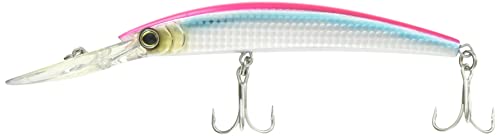 Yo-Zuri Crystal Minnow Deep Diver F 90mm 3.5in Fluoro Pink