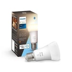 Philips Hue White A60 Smart LED Light Bulb [E27 Edison Screw] for Home Indoor Lighting with Amazon Echo and Alexa
