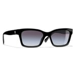 CHANEL Square Sunglasses CH5417 Black