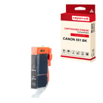 NOPAN-INK - x1 Cartouche compatible pour CANON 551 XL 551XL Noir pour Canon IP 7200 Series IP 7250 IX 6800 Series IX 6850 MG 5450 MG 5500 Series MG 5
