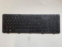 HP ProBook 450 455 470 475 G1 721953-031 English UK Keypad Keyboard With Sticker