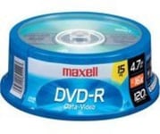Maxell DVD-R 4.7 GB 15 pc(s) (US IMPORT)