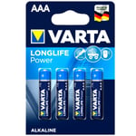 VARTA Aaa 4-pack Varta Llp Alk. 1,5v