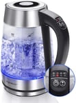 Aigostar Electric Glass Kettle with Variable Temperature, Keep-Warm, Detachable