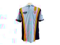 Gulf Racing Pro Polo-Shirt. Retro Lysblå Xxl