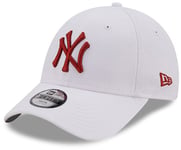 NewEra League Essential 9Forty Lippis, White/red, 4-6 vuotta