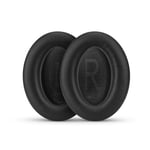 Upgraded Earpads for Bose QC35 & QC35ii Replacement Ear Pads, Faux Leather & Real Memory Foam, Long Lasting, Also Fits QuietComfort 35, 35ii, SoundTrue & SoundLink 1&2 Headphones Black By Brainwavz
