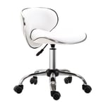Ergonomic Executive Office Chair Computer Armless PU Wheels