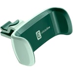 Cellularline | Car Holder - Universal | Support Voiture Pour Smartphone Ultra-coloré - Orientable à 360 ° - Fixation dans le Véhicule au Moyen d’un Crochet aux Grilles d’aération - Vert