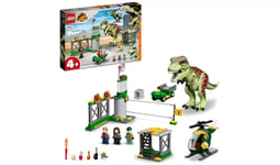 LEGO 76944 Jurassic World Dominion T Rex & Atrociraptor Dinosaur Breakout Age 8+