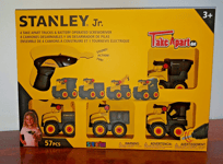 Stanley Jr Take Apart Construction Truck Set Kids Toy New & Sealed. inc uk p & p