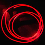 131 cm Skoter Scooter Ljus Batteridriven flexibel lampa - Röd