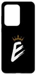 Galaxy S20 Ultra Queen King Letter E - Favorite Letter With Crown Alphabet Case