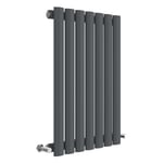 Hudson Reed Revive Single Designer Horizontal Radiator 600 H x 412 W Anthracite