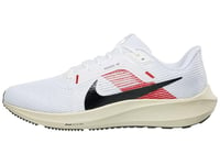 NIKE Men's AIR Zoom Pegasus 40 EK Sneaker, White/Black-Chile RED-Coconut Milk, 9 UK