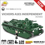 Vickers A1E1 Independent Tank COBI Great War Byggeklodser 2990