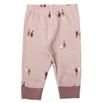 Joha Goose ull/bomull leggings - rose