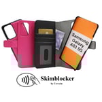 Skimblocker Magnet Fodral Samsung Galaxy A53 5G (A536B) Hotpink