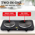 1000-1500W Hot Plate Multi-function Electric Portable Tabletop Cooker Kitchen