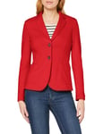Camel Active Womenswear Blazer Veste de Costume, Rouge (Red 50), 36 FR Femme Femme Rouge (RED 50)FR: 36 (Taille fabricant: 34) Femme Rouge (RED 50) FR: 36 (Taille fabricant: 34)