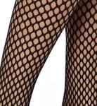 Black Fishnet Tights by Scarlet. One Size Fits All. Free Post New Boxed
