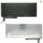 For Apple Macbook Pro MC372LL/A MC373LL/A Matte Black Non-Backlit Keyboard UK