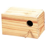 ARQUIVET Nids bois - House for Agapornis - Bird Box - Garden Birds Nest - 23 x 14 x 14 cm