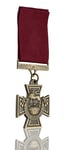 Miniature THE VICTORIA CROSS (VC) Medal. Highest British Military Award/Decoration/Honour for Bravery/Valour. Replica/Reproduction. 6.5cm