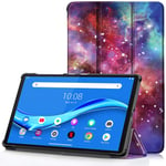 TTVie Case for Lenovo Tab M10 FHD Plus, Ultra Slim Lightweight Smart Shell Stand Cover with Auto Wake/Sleep Function for Lenovo Tab M10 FHD Plus (2nd Gen) 10.3-Inch 2020 Release, Milky Way