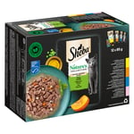 Sheba Nature's Collection i saus 12 x 85 g - Fint mangfold (kylling, kalkun, tunfisk, laks)