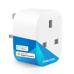 Smart Plug Mini - meross 13A Wi-Fi Plugs Compatible with HomeKit, Alexa, Google Home, SmartThings Wireless Remote Control Timer Plug No Hub Required (1 Pack)