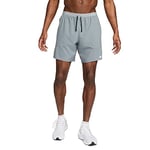 Nike Men's Df Stride 2-in-1 Shorts, Smoke Grey/Dk Smoke Grey/Refle, S