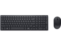 Dell Pro Compact Silent Keyboard And Mouse - Km555 - Sats Med Tangentbord Och Mus - Trådlös