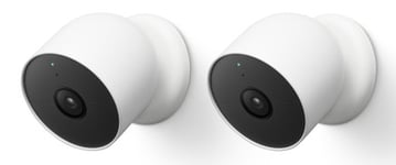 Google Nest Cam (Battery Powered) 2 Cameras GA01894AU