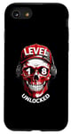 iPhone SE (2020) / 7 / 8 Level 18 Unlocked Funny Video Gamer 18th Birthdays Case