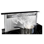 Parmco Downdraft Rangehood 90cm 1,000m3/hr max.extraction Black Glass with Touch Control