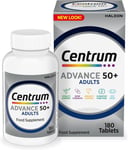 Centrum Advance 50+ Multivitamin Tablets for Men and Women, Vitamins with 24 Ess