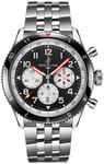 Breitling YB04451A1B1A1 Super Avi B04 Chronograph Gmt 46 Sort/Stål Ø46 mm