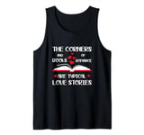 Reading Book Romance Story Love Dating Valentine Day'S Tank Top
