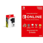 Nintendo Adaptateur Secteur Switch & Switch Online - Abonnement 3 Mois | Code de téléchargement (Switch)