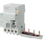 RC PFI-block för 5SY 40A, 4P, 300mA, Typ A, 5SM2642-6