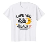 Youth Love You To The Moon & Back Love Song Music Boy Girl Gift T-Shirt