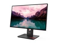 Lenovo Thinkvision T24-40 - Led-Skärm - 24" (23.8" Visbar) - 1920 X 1080 Full Hd (1080P) @ 120 Hz - Ips - 250 Cd/M² - 1500:1 - 4 Ms - Hdmi, Vga, Displayport - Korpsvart