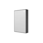 Seagate One Touch HDD STKB2000401 - Disque dur - 2 To - externe (portable) - USB 3.2 Gen 1 - argent - avec 2 ans de Seagate Rescue Data Recovery