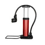 XIAMUSUMMER Bicycle Foot Pump, Household Battery Car, Electric Motorcycle, High-pressure Portable Mini Pedal Air Pump （red）